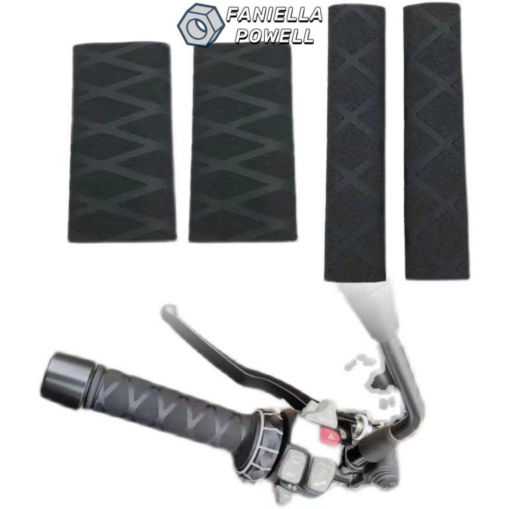 FANIELLAPOWELL 1 Cặp Tay Lái Xe Máy, Vỏ Co Nhiệt Nhiều Màu Co Nhiệt, Găng Tay Cầm Cao Su ATV Cho R1250GS / ADV / 1200GS