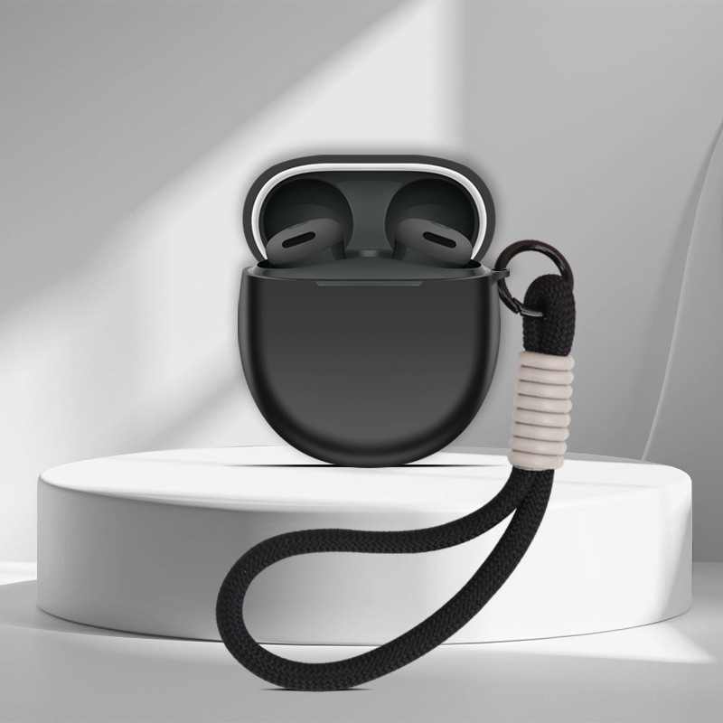 Dành Cho Google Pixel Buds 2A Tai Nghe Silicon Vỏ Bảo Vệ Tai Nghe Chống Sốc Vỏ Mềm Tay Chống Bụi Bảo Vệ Tai Nghe Vỏ Mềm Có Dây Buộc