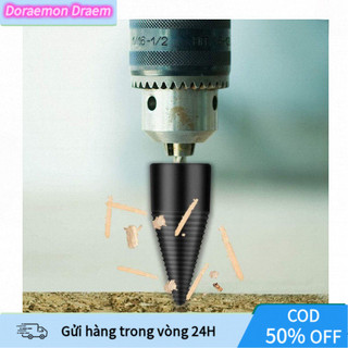 Mũi khoan gỗ dạng nón kích thước 32-42mm cho máy cắt gỗ và máy khoan đáp ứng nhu cầu xẻ gỗ và tách củi đa dạng