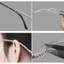 DUSKGLOW 1PC Eyeglass Temple Tip Holder, Giá đỡ tai chống trượt Bộ điều chỉnh kích thước vòng, Giá đỡ khung thoải mái Thiết kế mùa xuân Tay áo chống trượt an toàn phù hợp cho kính mắt