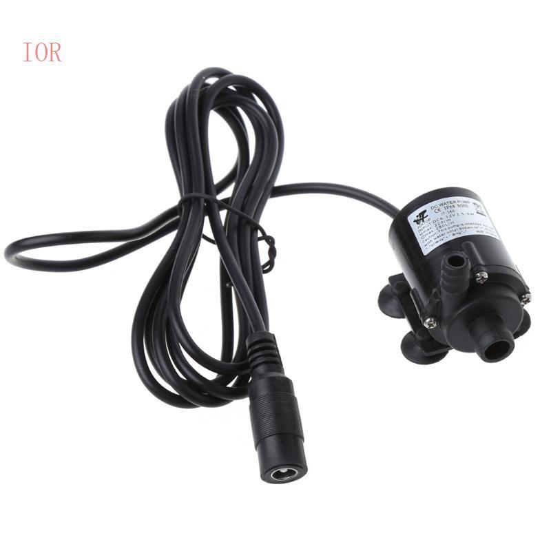 IOR DC 12V Năng lượng mặt trời Máy bơm nước tuần hoàn nóng Động cơ không chổi than Ao hồ cá