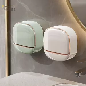 PlumHOUSE 1 Hộp Xà Phòng Miễn Phí Đấm Hộp Xà Phòng Treo Tường Hộ Gia Đình Thoát Nước Cao Cấp Lưu Trữ Nước Phòng Tắm Vệ Sinh Kệ Xà Phòng VN