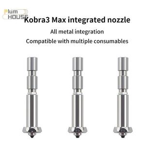 PlumHOUSE Cho Anycubic Kobra 3 Max Vòi Phun Hotend Kobra 3 Max Combo Đầu Phun Đổi Nhanh Thép Cứng 0.4 0.6 0.8 Kobra 3 Max Phụ Kiện VN