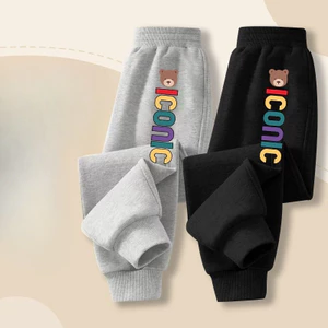 Trẻ Em Hoạt Hình Dễ Thương Quần Mồ Hôi Trẻ Em Quần Jogger Mềm Mại Thoải Mái Quần Dài Hàng Ngày Giờ Chơi Trang Phục