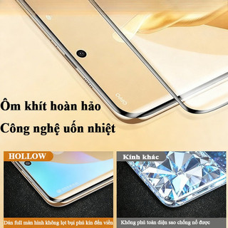 Kính cường lực cong chống nổ full màn hình cho OPPO Reno 4 5 6 7 8 9 10 11 12 13 14 F Pro 5G 7Z 8Z 8T Plus