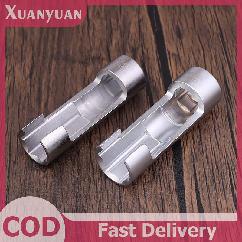 XUAN 17 / 19mmDiesel Kim Phun Nhiên Liệu Ống Lục Giác Mở Tay Loại Bỏ Cảm Biến Oxy Cờ Lê Ống Tay Xưởng Thiết Bị Dụng Cụ Cầm Tay VN