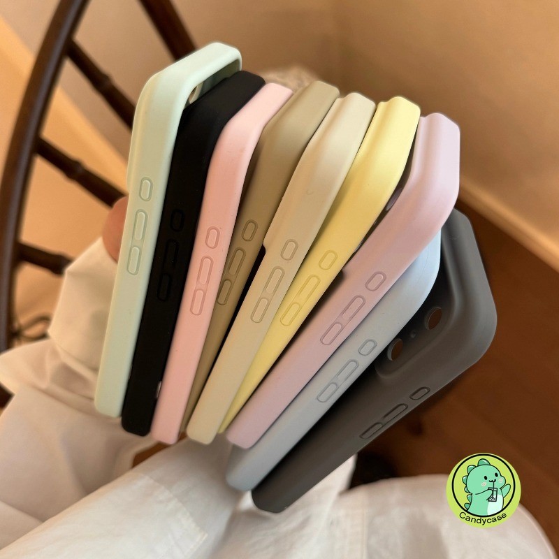 Ốp Điện Thoại Ins Style Màu Kẹo, Chống Sốc Mềm Mờ, Đơn Giản Dễ Thương Cho iQOO Neo 10/9/9S/8 Pro Plus/10R