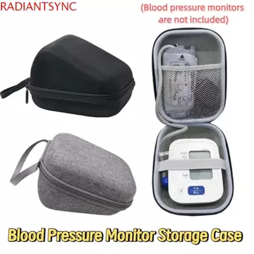 Hộp đựng máy đo huyết áp RADIANTSYNC, Túi bảo vệ máy đo huyết áp vỏ cứng chống sốc, Hộp cứng chống nước hình tam giác dung tích lớn cho máy đo huyết áp