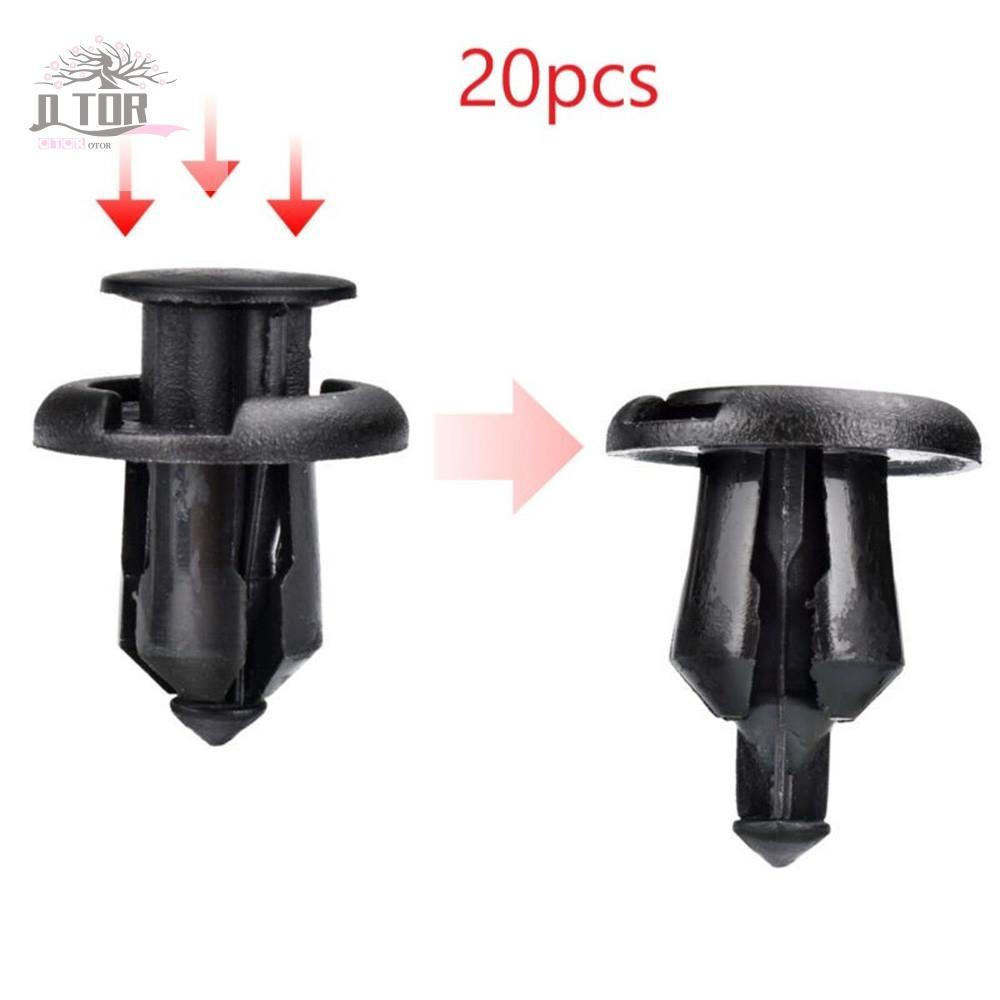 Kẹp giữ cho cản trước Honda Lắp đặt dễ dàng Kích thước lỗ 10mm