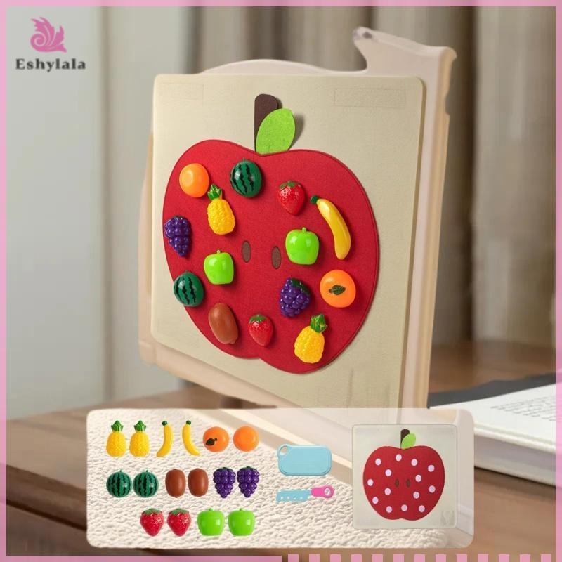 1 Bộ Trái Cây Giả Vờ Chơi Trò Chơi Nhà Bếp Bé Nỉ Ban Chơi Đồ Chơi Thực Phẩm Dán Tường Kỹ Năng Vận Động Tốt Giáo Dục Sớm [MỚI]