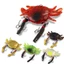 Treeling Mềm Jig Đầu Dụ Nhân Tạo Swimbait Nổi Cua Dụ Biển Câu Cá