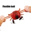 Jig câu cá với đầu swimbait nổi hình cua - Thiết bị câu cá squid tiện lợi