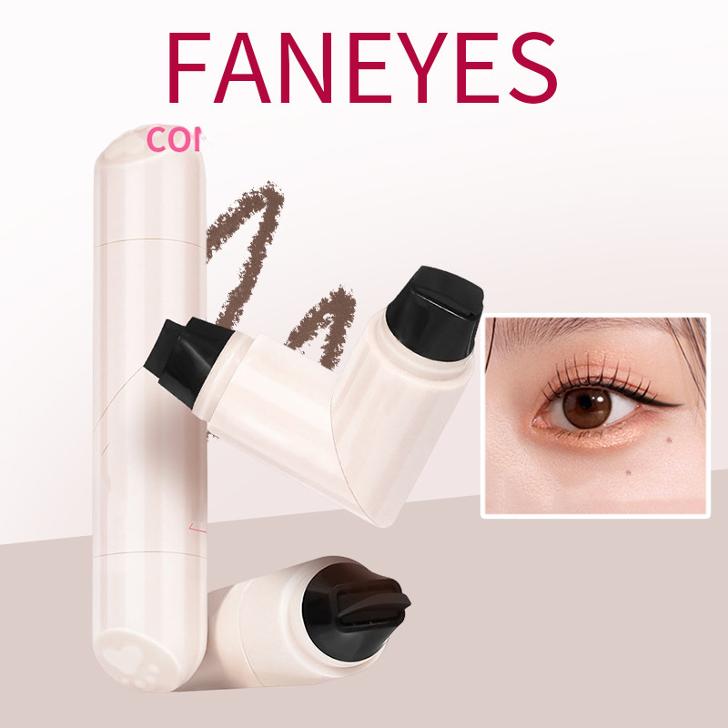 Bút Kẻ Mắt Một In Tem Bút Hai Đầu Xoay Tem Kẻ Mắt Lâu Dài Chống Thấm Nước Chống Mồ Hôi Màu Rendering