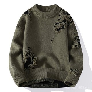Áo Len Cổ Tròn Thời Trang Thu Đông