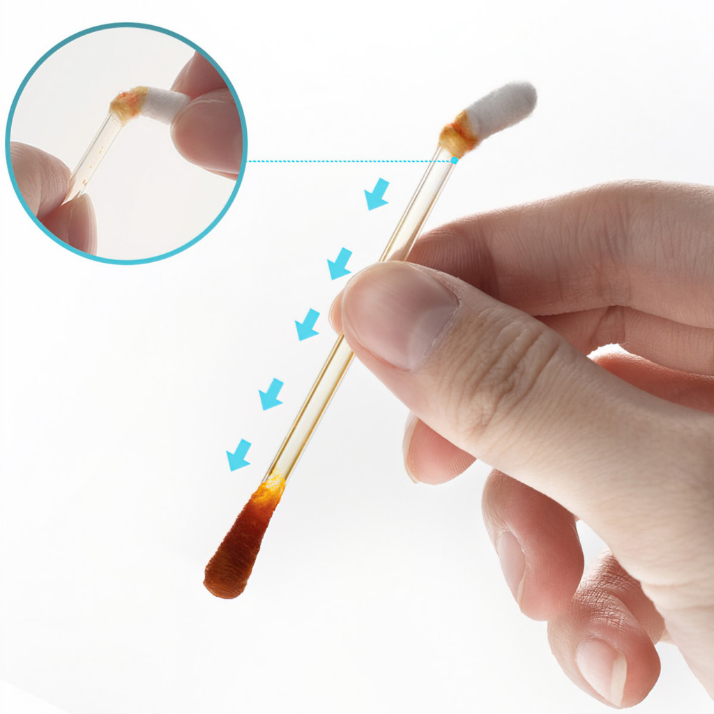 Hộp 50 que tăm bông iot, tăm bông cồn khử trùng y tế dùng 1 lần, vệ sinh vết thương an toàn, tiện lợi