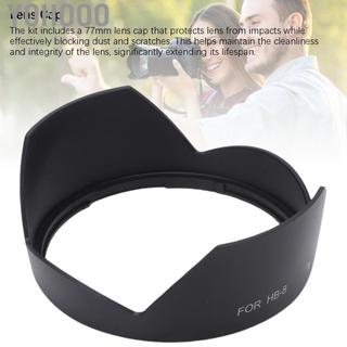 Yohooo Yohooo Gugxiom HB 8 Bóng râm phù hợp cho ống kính AF 28-80mm / f3.3-5.6 Thay thế bằng nắp đậy 77mm Lớp phủ mờ chống chói