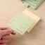 Bộ đựng ghi chú dính TUYỆT VỜI, Bản vẽ dòng phân phối Đế miếng lót dính, với năm mẫu Công cụ lưu trữ ghi chú dính Hộp lưu trữ ghi chú