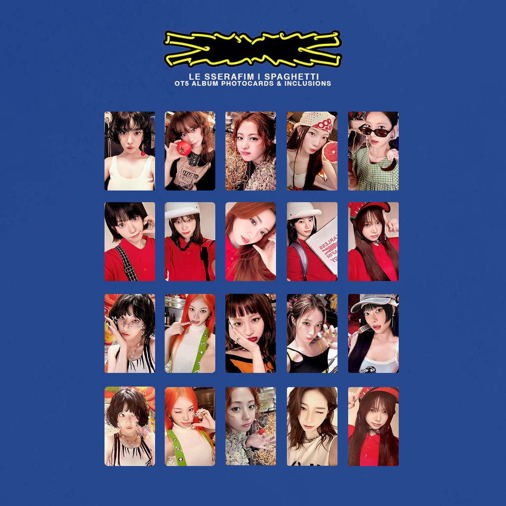 5-7 Chiếc SPAGHETTI Photocards Khác Nhau WEVERSE TIÊU CHUẨN 2025 EASY CRAZY HOT Album Lomo Cards SAKURA KIM CHAEWON HUH YUNJIN KAZUHA HONG EUNCHAE SOLO Bưu Thiếp YM