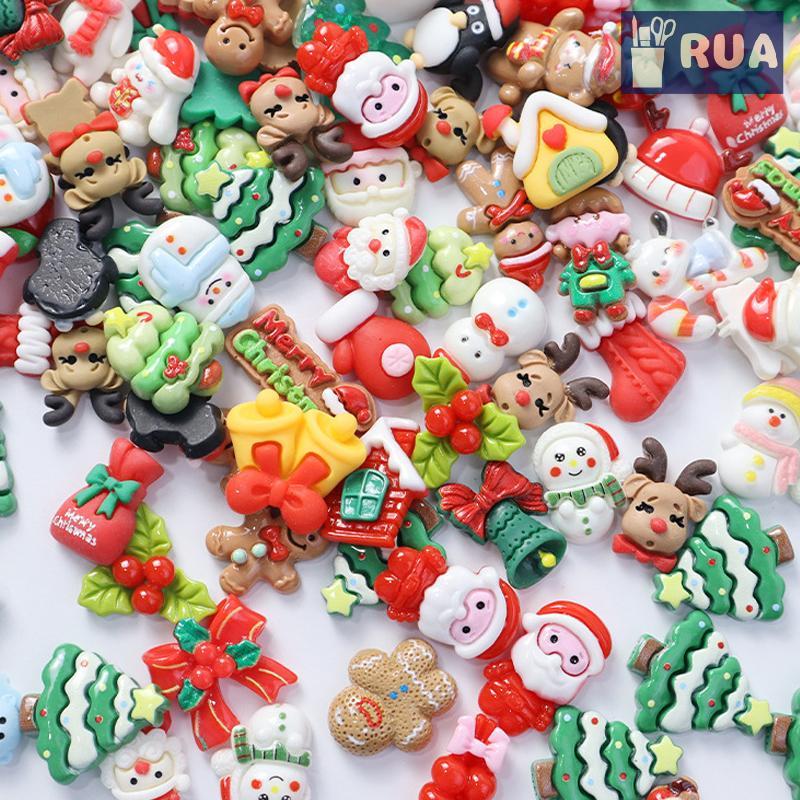 RUA 10 Chiếc Giáng Sinh Bất Ngờ Mù Túi Động Vật Dạ Quang Nấm Các Bức Tượng Nhỏ Bí Ẩn Túi Cho Chậu Nhà Búp Bê Trang Trí Mới