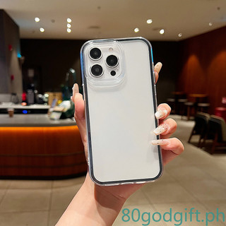 Ốp điện thoại Trong Suốt Cho OPPO A15 A15S A35 A9X A97 A98 A1 Pro A78 A58 A58X A1X A2X A2M A96 A76 A36 A53 A55 A53S 5G 4G Macron Vỏ Màu Chống Rơi Ốp điện thoại Đơn Giản Thời Trang Dễ Thương