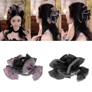 Kẹp tóc MIKYCO hình cá mập lưới bong bóng, phù hợp bé gái với vẻ ngoài thanh lịch và ngọt ngào.