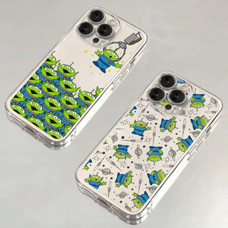 Ốp Điện Thoại Cho OPPO A6 A5 A3 Pro 5G A3X A5X A57 A77 A77S A53 A36 A76 A96 A52 A72 A92 4G Reno 8T 7Z 8Z Ốp Lưng Hoạt Hình Ngoài Hành Tinh TPU Dễ Thương Silicon Mềm Trong Suốt Camera