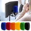 BTM Bọt Biển Hình Tam Giác Micro Bảo Vệ Mật Độ Acoustics Bọt Chống Rung Di Động Phòng Thu Thiết Bị Ghi Âm
