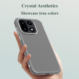 Ốp điện thoại Lereach Crystal Clear cho OnePlus 15 / 15R / Ace 6 / Ace 6T - Chống sốc siêu mỏng | Chống Trầy Xước