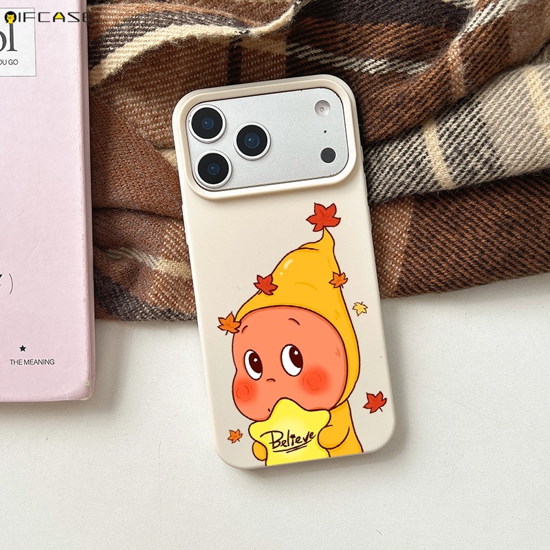 Dành Cho Xiaomi 17 Pro Max 15 14 13 Pro Ultra Xiaomi17 Xiaomi17ProMax Xiaomi15 Ốp Điện Thoại Dễ Thương Giữ Ngôi Sao Lấp Lánh Lá Phong Hoạt Hình Vỏ Mềm Mờ