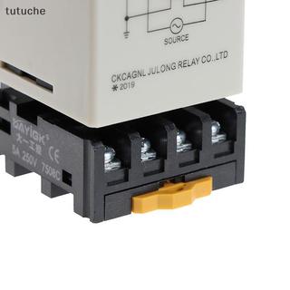Tutu C61F-GP AC220V Cấp Rơle Không Phao Cấp Độ Bộ Điều Khiển Có Đế VN