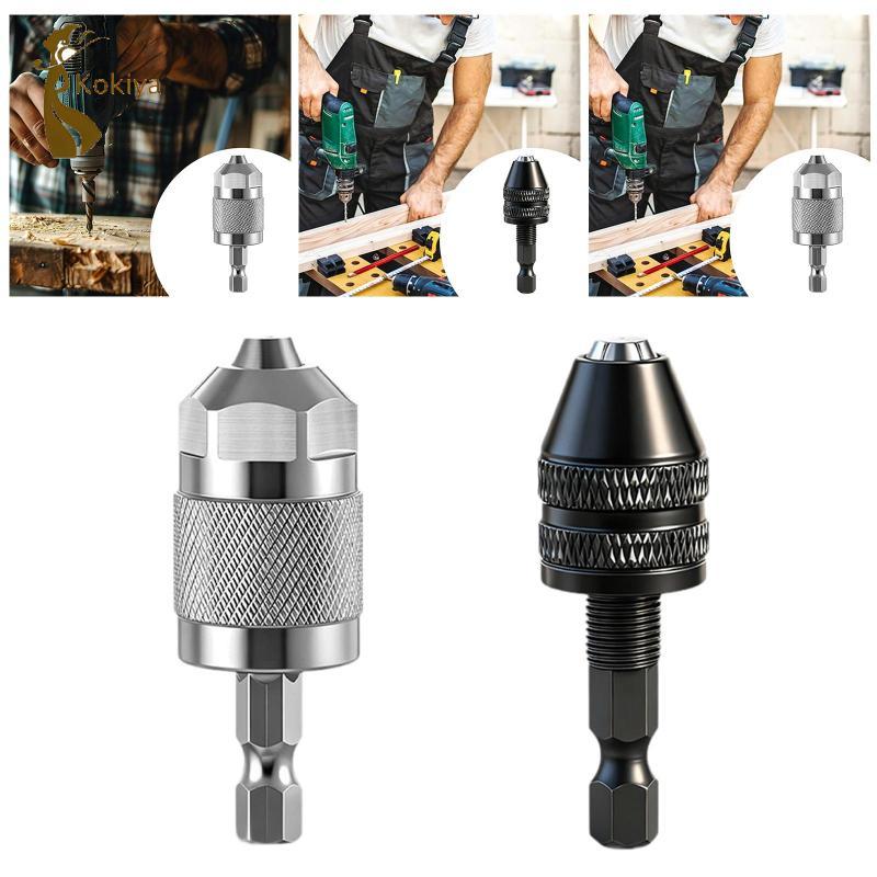 [kokiya] Keyless Mini 3 Hàm Khoan Chuck Máy Khoan Chuyên Nghiệp Chuck Cho Trình Điều Khiển Tác Động
