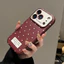 Ốp điện thoại màu đỏ rượu vang cho iPhone 17 16 Pro Max 16 15 14 13 Vỏ bảo vệ chống sốc