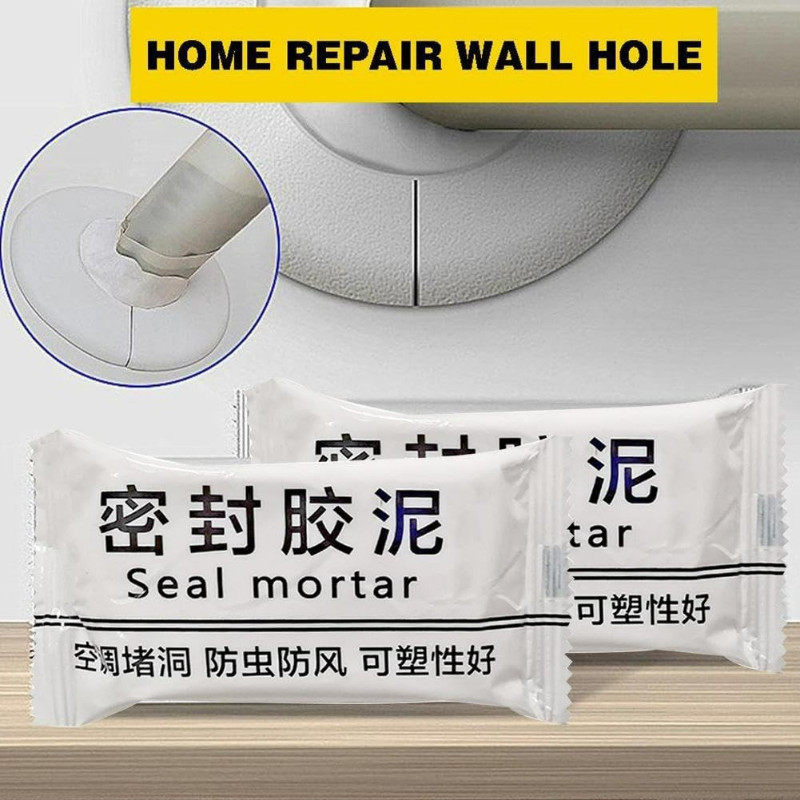 5 / 10 / 20 / 30 Cái Bùn bịt kín chống thấm nước / Keo dán lỗ tường Đất sét niêm phong / Sửa chữa linh hoạt Keo xi măng