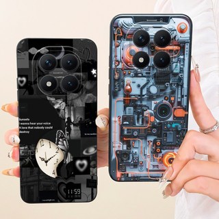 Dành Cho Xiaomi Redmi Note 15 Pro 5G Vỏ Silicon Mềm Sơn Thời Trang Thoáng Mát Cho Redmi Note 15 Pro 4G Ốp Lưng Chống Sốc