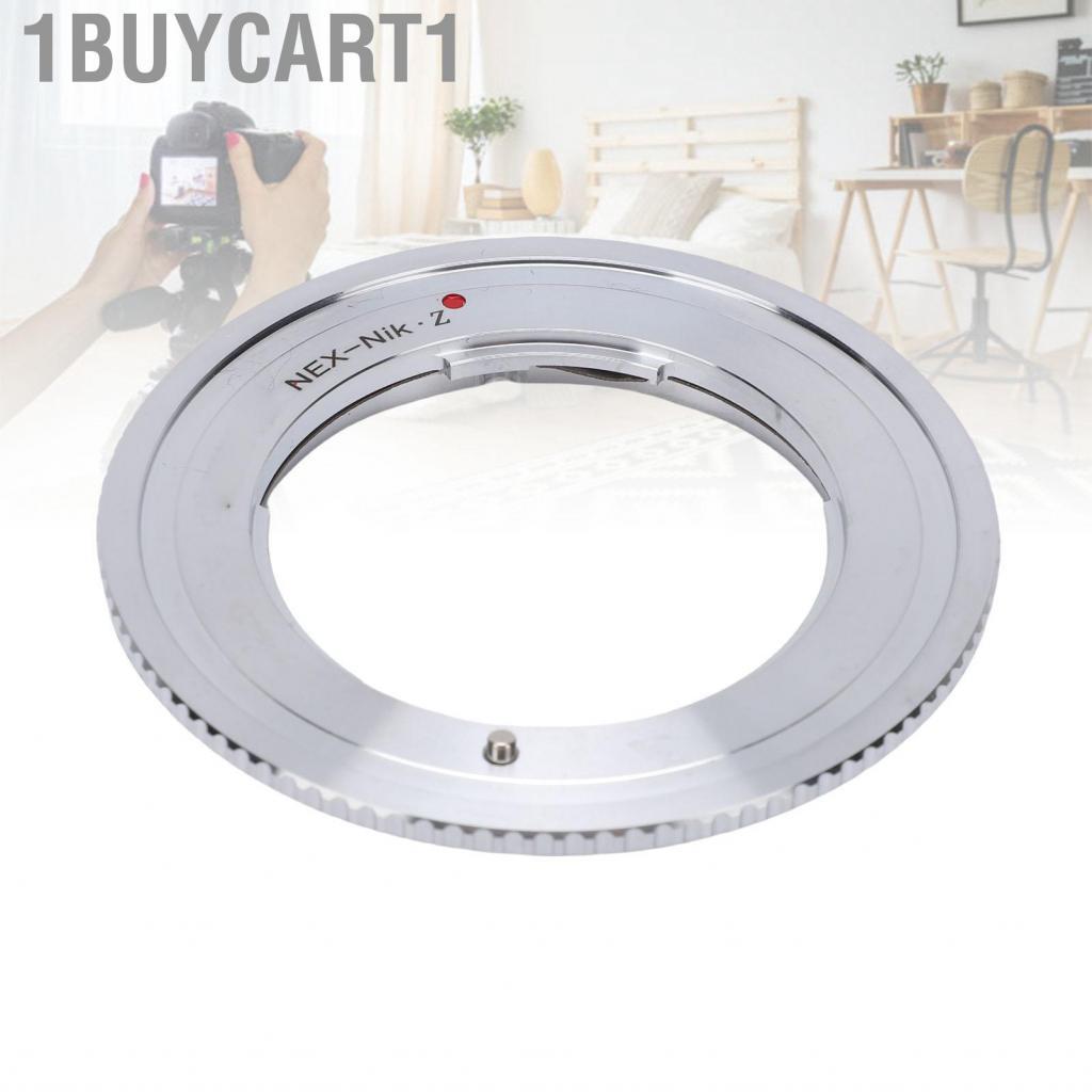 1buycart1 Bộ Chuyển Đổi Ống Kính Phù Hợp Với Nikon Z Full Frame Camera NEX Lấy Nét Bằng Tay Gắn Hợp Kim Nhôm