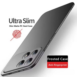 Dành Cho Xiaomi 15T Pro Ultra Thin Matte Frosted PC Cứng Chống Vân Tay Vỏ Mỏng Vỏ Điện Thoại Ốp Lưng