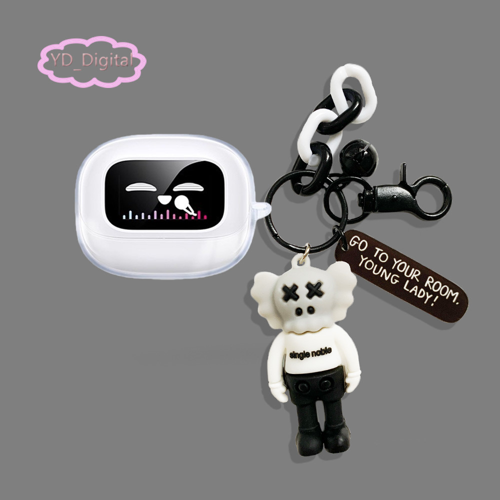 Dành Cho Ugreen Echobuds Magic Tai Nghe T6 Magic Tai Nghe Vỏ Bảo Vệ Vỏ Mềm Trong Suốt Bảo Vệ Chống Sốc Với Mặt Dây Chuyền Lợn Dễ Thương