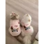 Hàn Quốc Xmas Quần Áo Thú Cưng Mùa Đông Ấm Áp Áo Vest Lông Cừu Có Dây Xích Thêu Dễ Thương Dachshund Chó Mèo Cotton Trang Phục