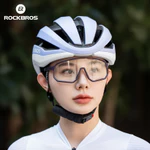 Mũ Bảo Hiểums ROCKBROS dành cho xe đạp với kính mát, lỗ thông hơi và gia cố bên trong - Phù hợp leo núi — ảnh 7
