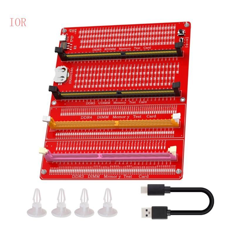 Desktop Motherboard Memory Slot DDR3/4/5 Diagnostic Repair Analyzer Tester Card