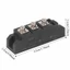 Diode chỉnh lưu YRBWD MDK, Mô-đun Cathode thông thường 2 trong 1 Out 1600V, Hộp kết hợp 3 thiết bị đầu cuối 110A hiệu quả cao Hệ thống quang điện Diode