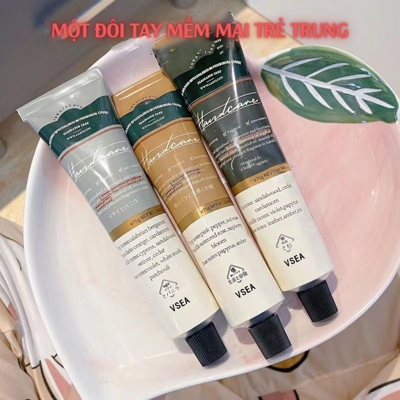 M7 Kem Dưỡng Da Tay Hương Nước Hoa Quyến Rũ VSEA Dạng Tuýp Bằng Nhôm Cao Cấp Trẻ Hoá Làn Da MALAN