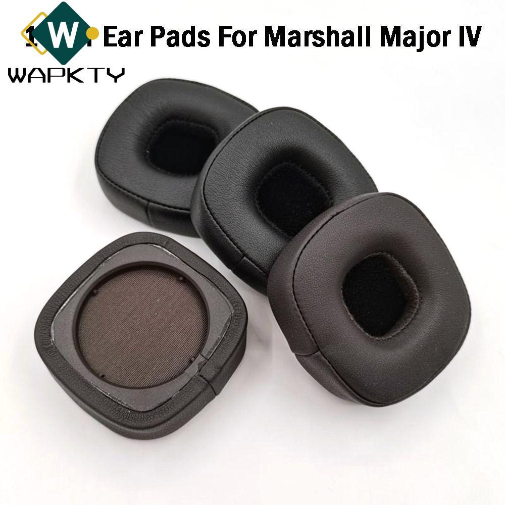 WAPKTY 1 Cặp Tai Nghe Xốp Bằng Da Thay Thế Tai Nghe Đệm Cho Marshall Major IV