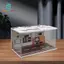 Hộp trưng bày ô tô mô hình di động tỷ lệ 1 / 64 có đèn cho ô tô đồ chơi thể thao