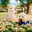 Sylvanian Families Doll 【 Goat Family 】 FS-43 ST Mark Certified For ages 3 and up Toy Dollhouse Sylvanian Families EPOCH