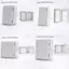 Hộp nối nguồn NOTE1, Vỏ nhựa điện kín ngoài trời chống nước IP66, Vỏ trong suốt bền ABS có hộp nối điện