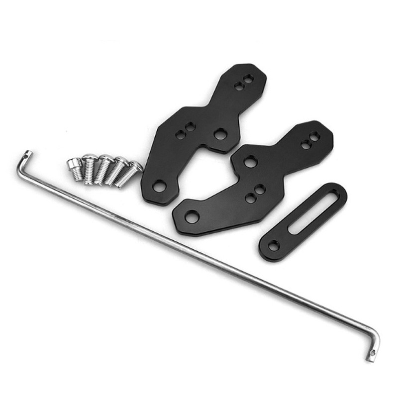 Dành Cho Xe YAMAHA YZF R15 V3 2017-2021 Xe Máy CNC Có Thể Điều Chỉnh Rearset Chân Chốt Nâng Giá Đỡ Phía Sau Chân Bộ