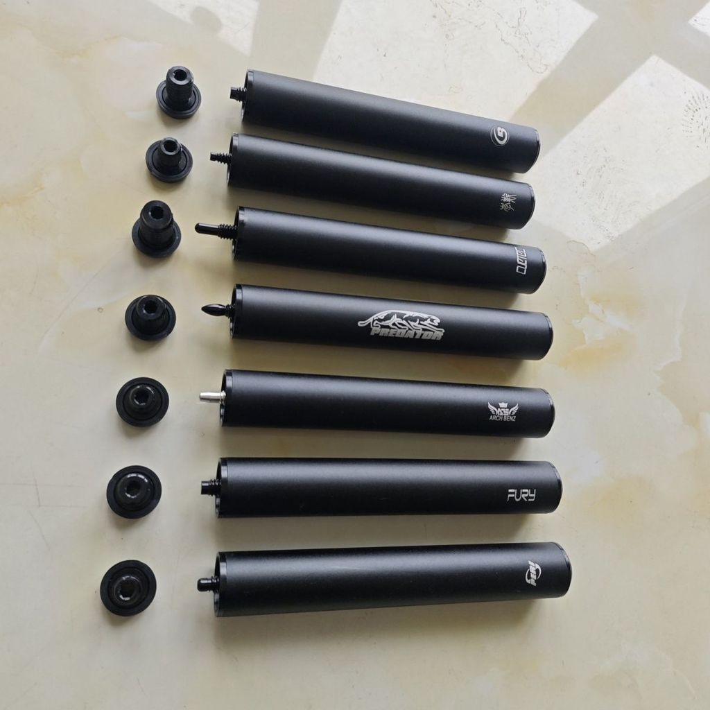 Liswilly Cue Bida Chuyên Dụng - Hợp Kim Nhôm với Đầu Lớn Mở Rộng và Tay Cầm Nối Dài
