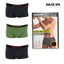 Set 3 quần lót nam Wacoal Mr.W IWMP73020 Mịn nhẹ co dãn, kháng khuẩn, thấm hút mồ hôi - WMP73020