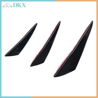 DKX 6 Chiếc Điều Chỉnh Ô Tô Canards Valence Chin Trang Trí Ô Tô Đa Năng Cản Trước Máy Khuếch Tán Môi Bộ Chia Vây Thân Cánh Xẻ Tà.